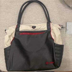 NEW Cybex Ferrari Black & Cream Diaper Bag